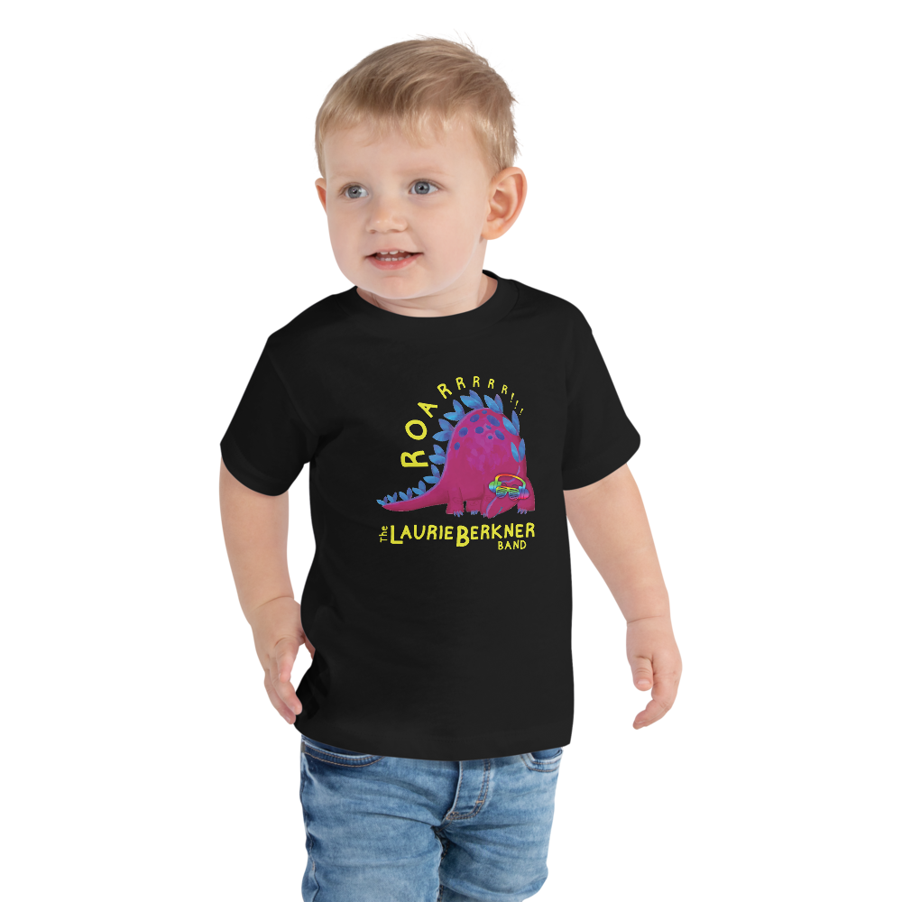 Dino Roar Toddler T-Shirt (Black) – Laurie Berkner Band