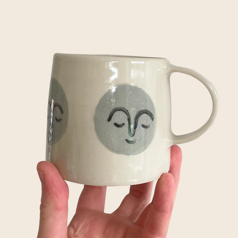 Beci Callow Stoneware Moon Mug