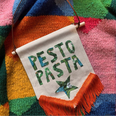 Bianco Perry Pesto Pasta Banner