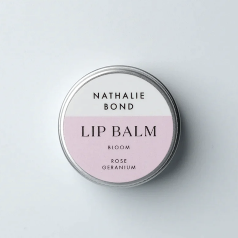 Nathalie Bond Bloom Rose Geranium and Patchouli Lip Balm