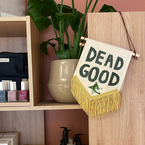 Bianco Perry Dead Good Wall Hanging Banner
