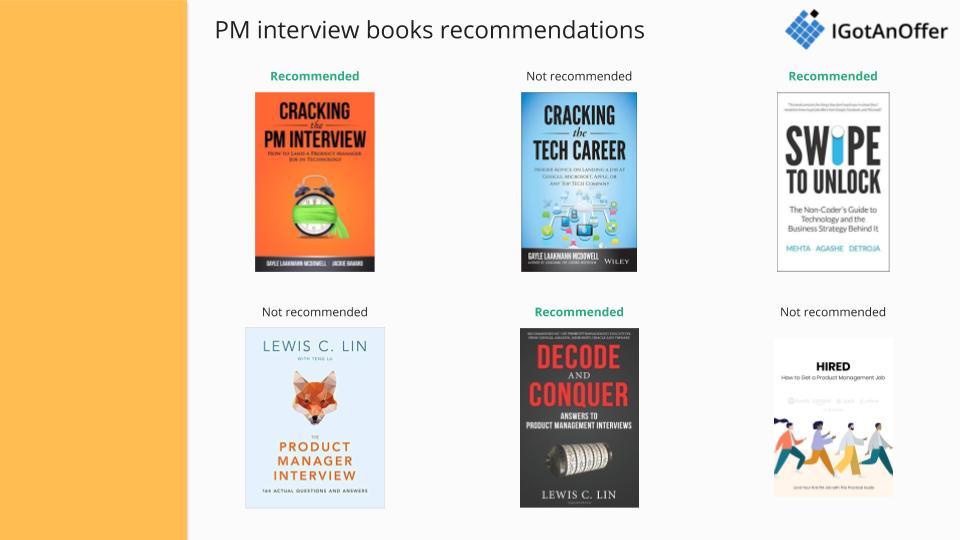 PM Interview books recommendations