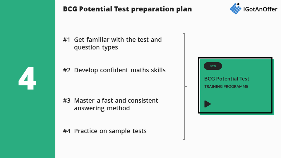 Bcg Potential Test How To Prepare 2020 Igotanoffer
