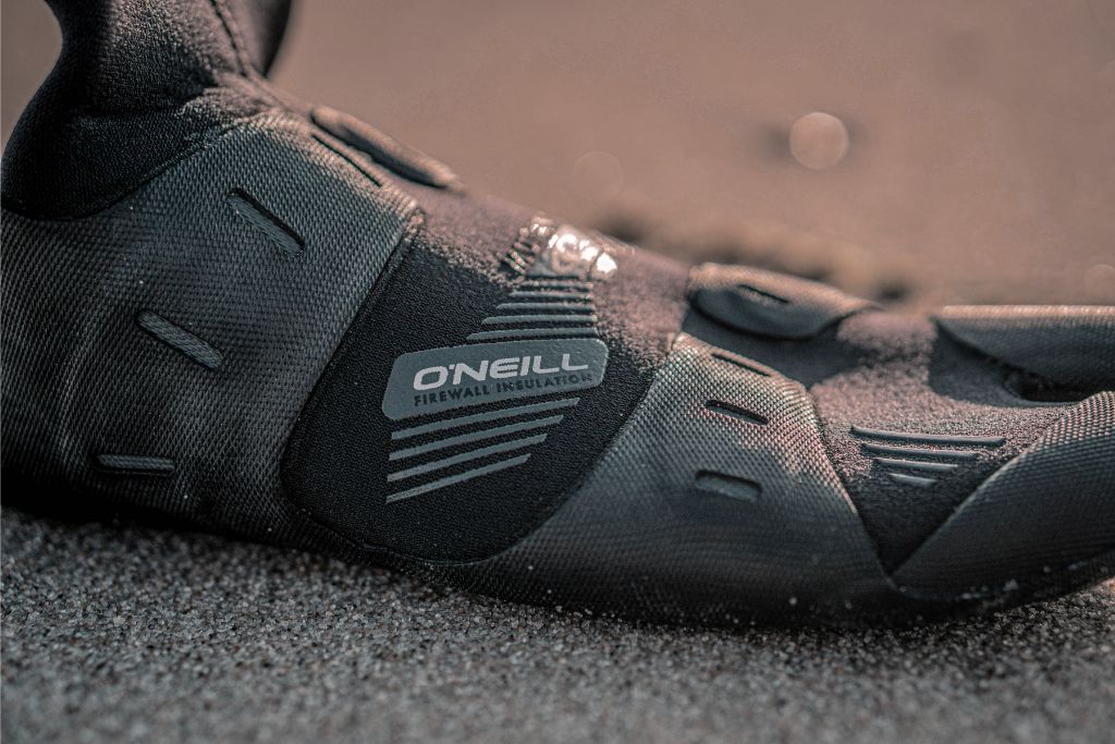 Picture of O'Neill Neoprene boot on the beach