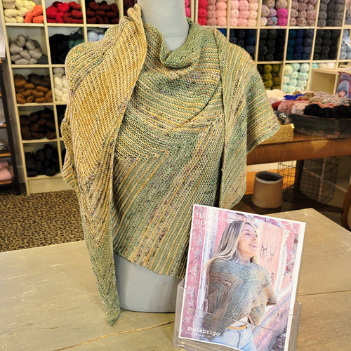 Butterfly Papillon Shawl Knit Kit – Rapunzel's Boutique Frankenmuth