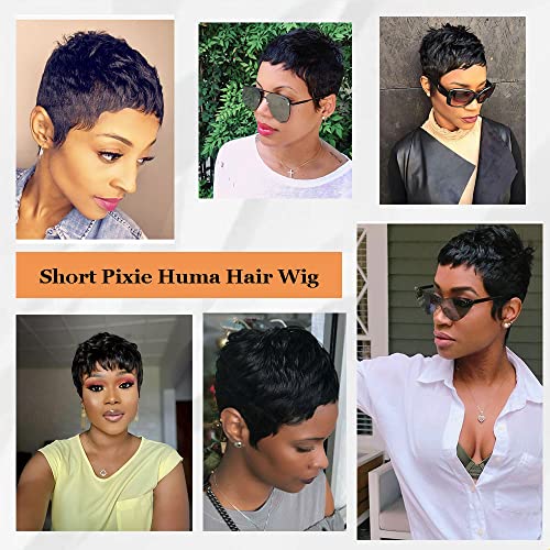 super short hair women