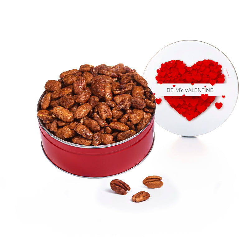 Valentine's Day Southern Honey-Toasted Pecans Tin