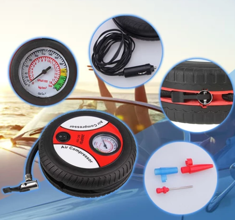 portable electric tire pump