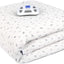 BSTWARM Heated Mattress Pad, Electric Bed Warmer, Mattress Cover with 8-21" Deep Pocket, 10 Heat Settings, 1-12 Hours Timed Off, Machine Washable - Twin 38''X75'', Single Control