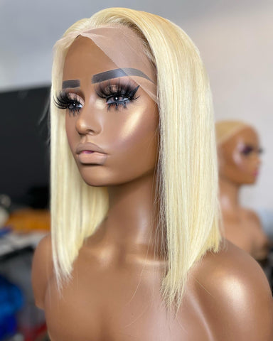 613 Blonde Lace Front Bob Wig