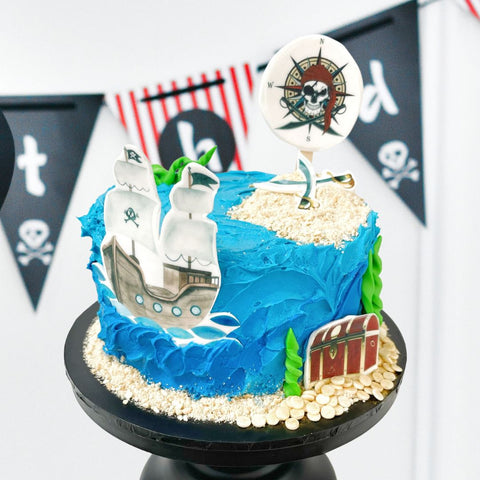 Pirate DIY Cake Kit Birthday Party Theme