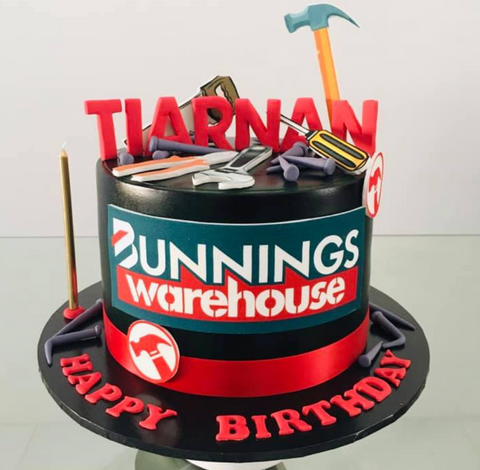 Bunnings Cake Birthday Theme Idea