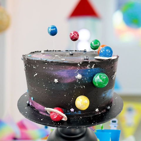 Space Astronaut DIY Cake Kit Birthday Party 