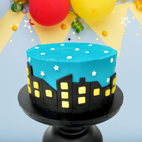 Superhero DIY Cake Kit Birthday Party