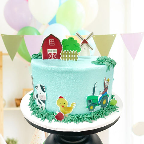 Farm Animal DIY Cake Kit Birthday Party