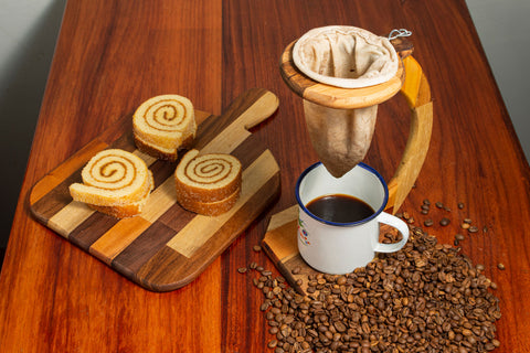 Costa Rica Traditional Coffee Brewing Chorreado