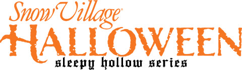 Department 56 Snow Village Halloween Sleepy Hollow Series Logo