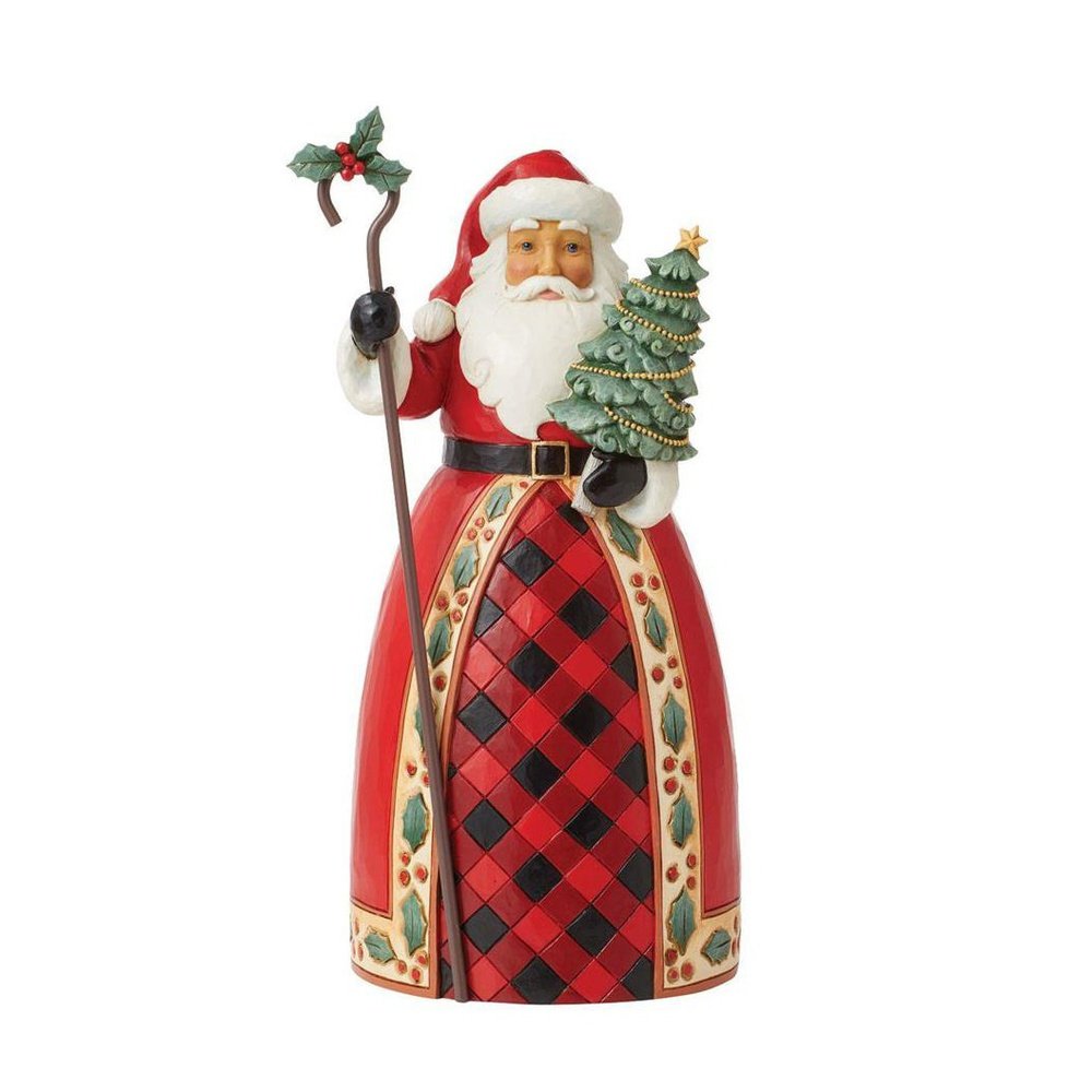 Jim Shore Heartwood Creek: Nordic Noel Santa in Boots Figurine