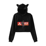 Apex Legends Print Hoodies Sweatshirts Cat ears with hood