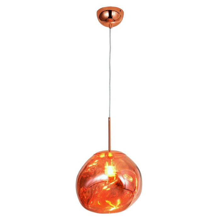 molten glass pendant lights