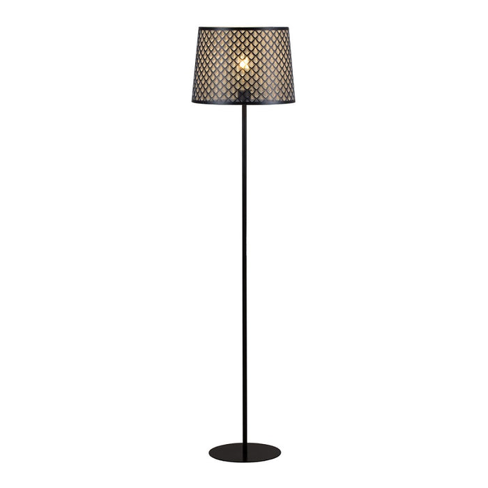 black mesh lamp