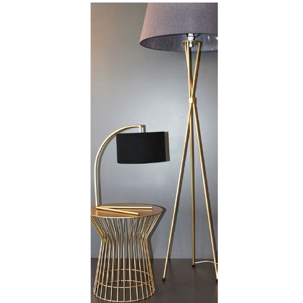 tripod metal floor lamp