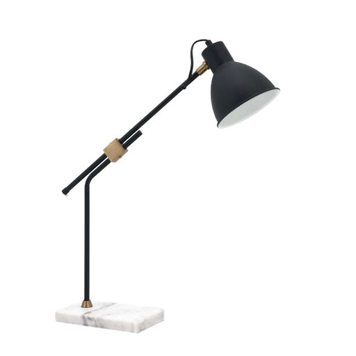 black and white marble table lamp