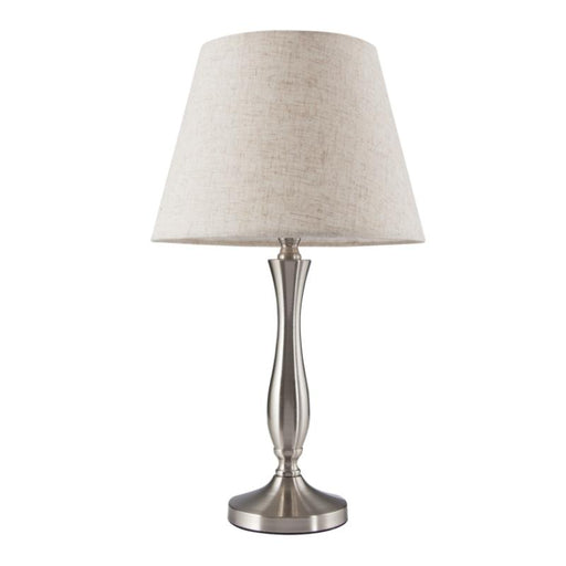 nickel table lamp base