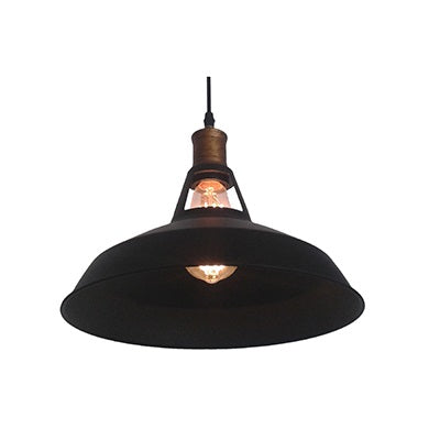 black ceiling hanging lights