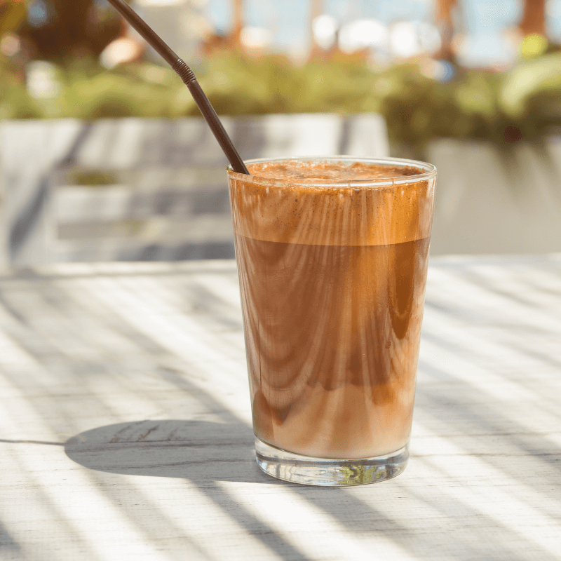 Caffè freddo alla vaniglia zero calorie 