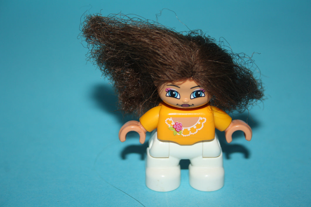 Lego Duplo -  Mädchen mit Haaren