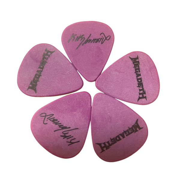 megadeth guitar picks