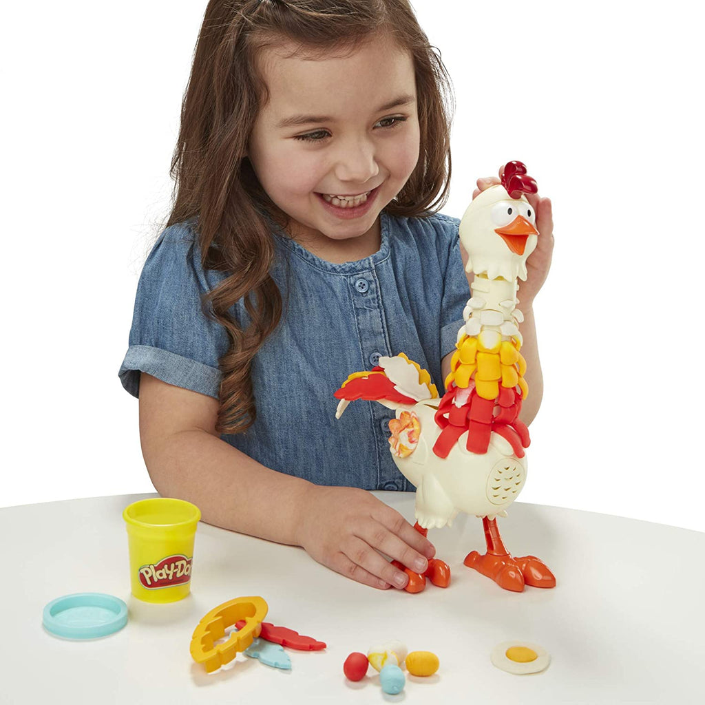 play dough chicken