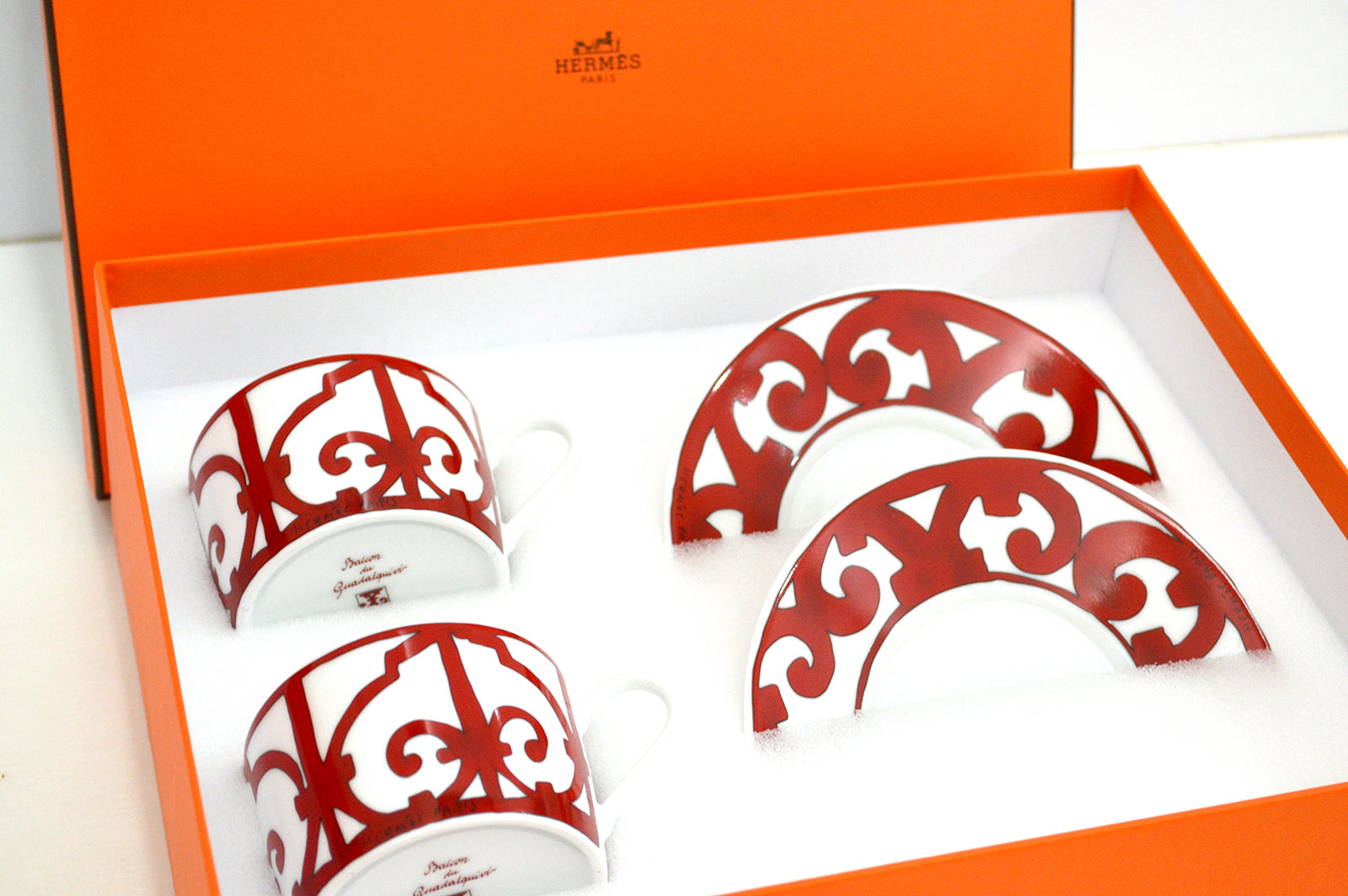 hermes balcon du guadalquivir tea set