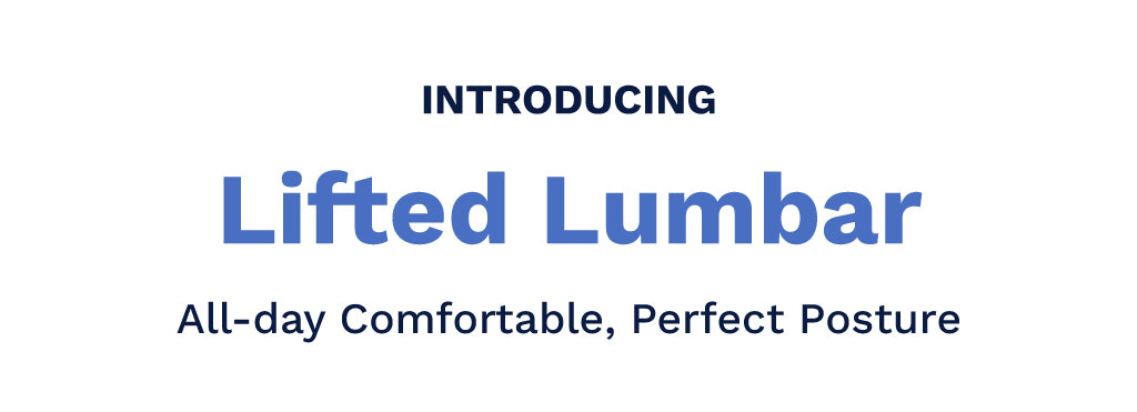Lifted Lumbar: Doctor-Developed Adjustable Back Seat Cushion for