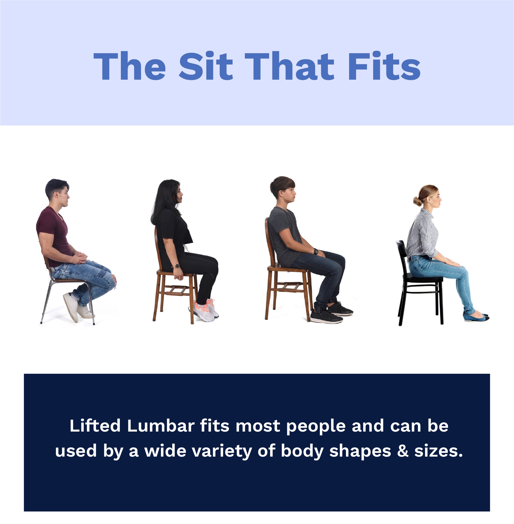 Lifted Lumbar: Doctor-Developed Seat Cushion