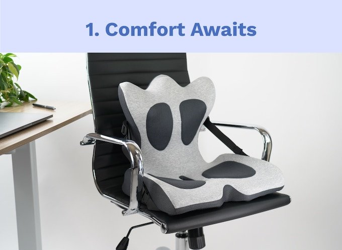 Metron Chair Lumbar Support Back Cushion Lower Back Pain Relief for  Computer Office Study Recliner Wheel Chair Car Seats