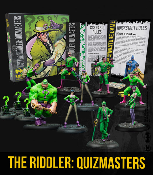 Batman Miniature Game: The Riddler: Quizmaster – Galleon Games