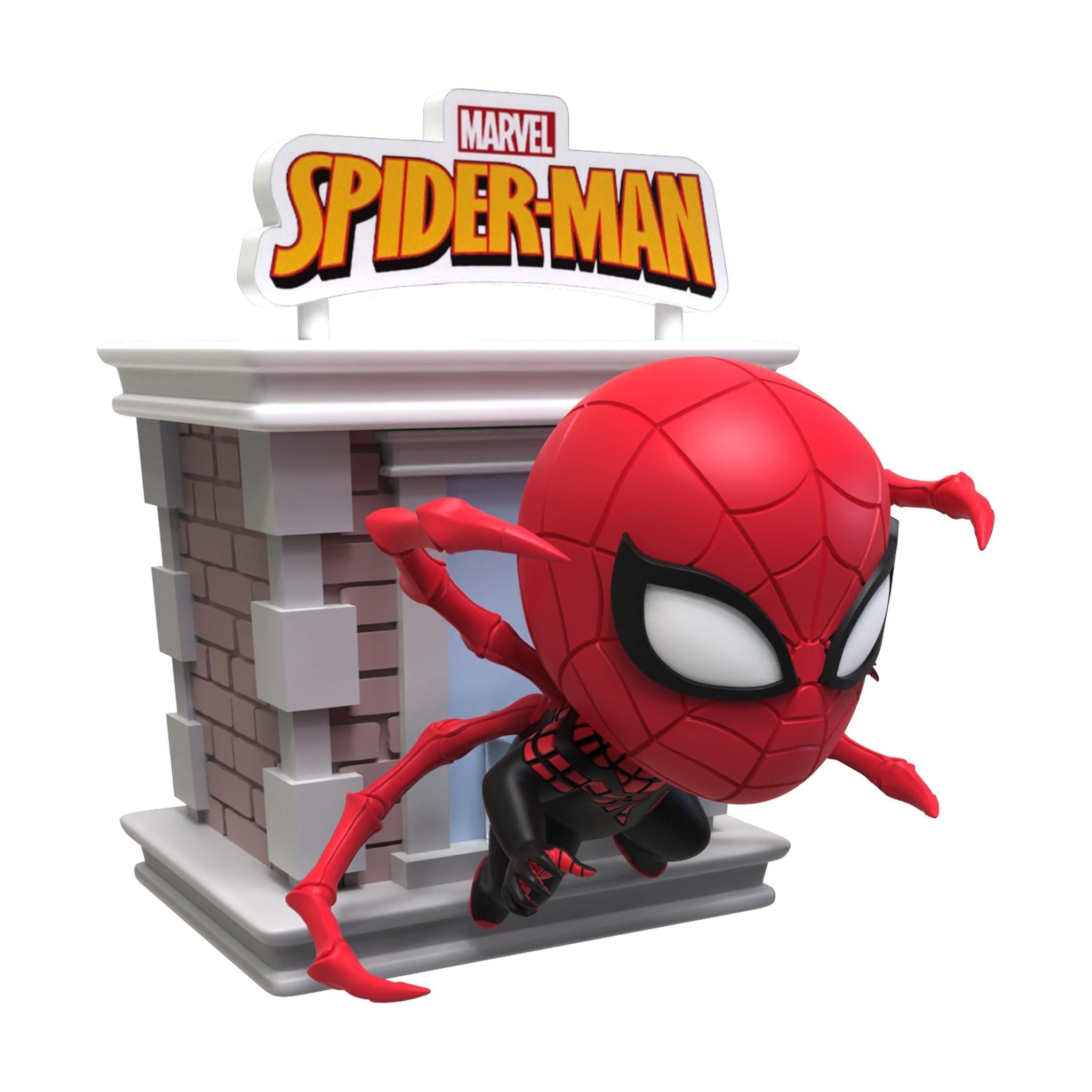 Marvel Spider-Man Tower Series Hero Box - Blind Box (1 Pack) - YuMe Toys