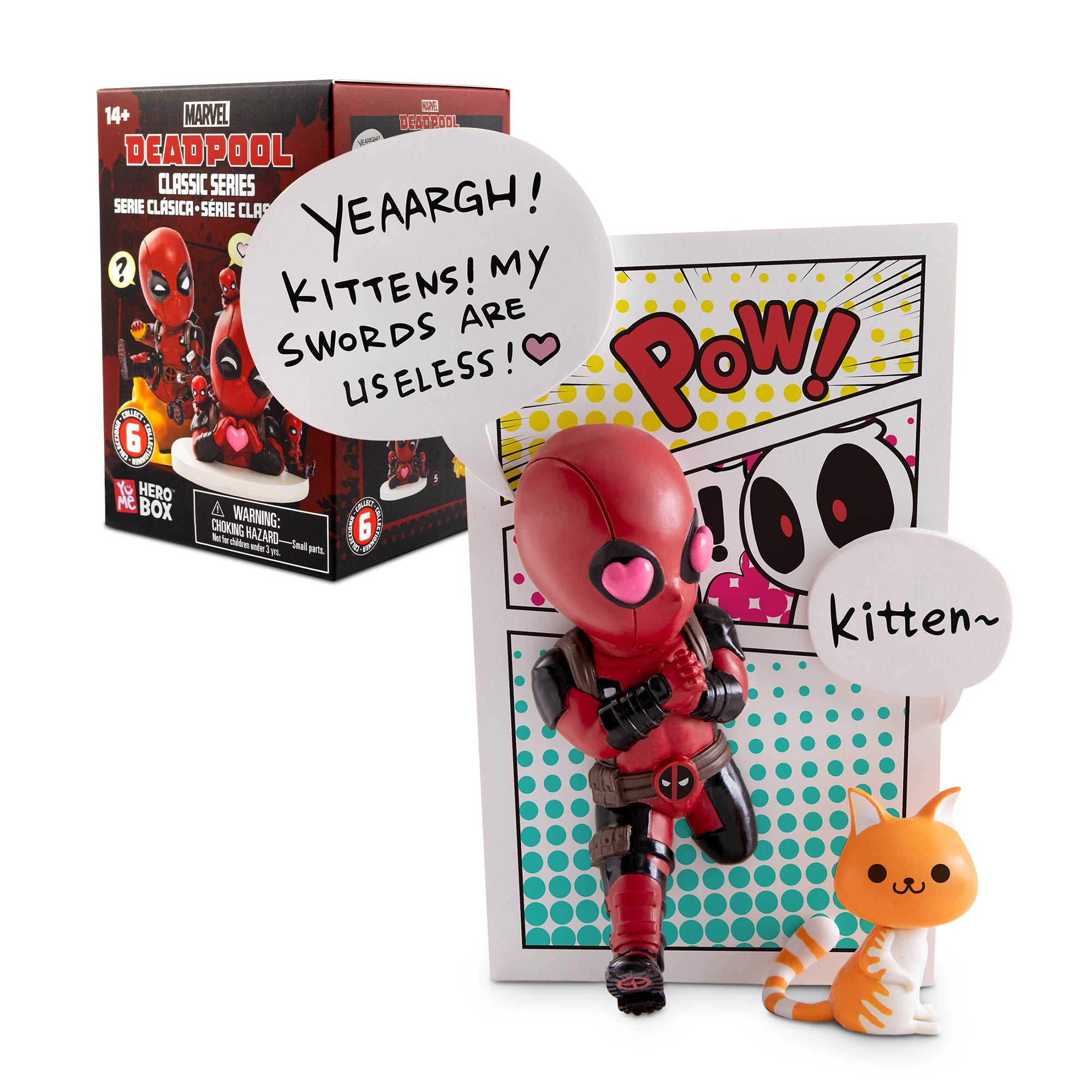 YuMe Hero Box Deadpool - Classic Series (1 Pack) - YuMe Toys