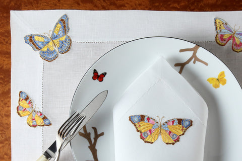 PAPILLON Placemat & Napkin