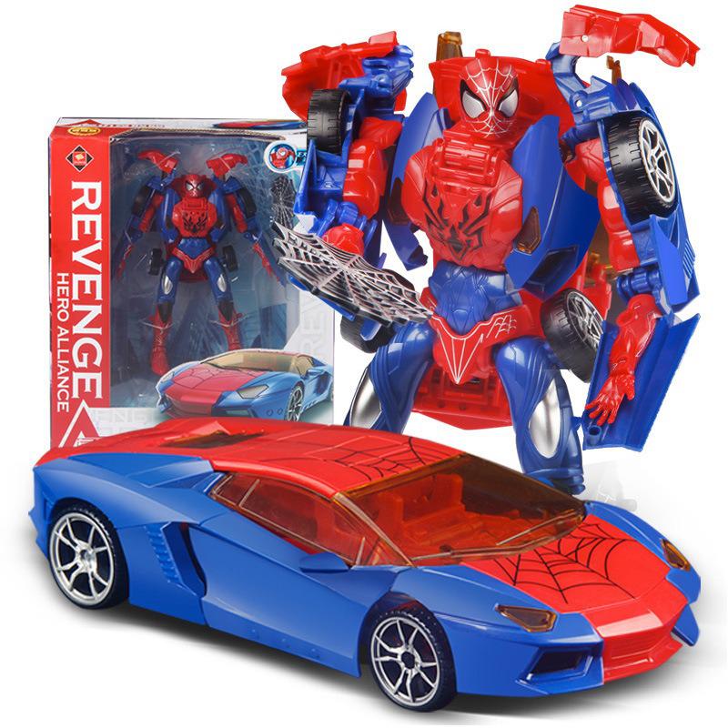 Marvel Heroes Alliance Transformer-Spider-Man – My Bargain Cart