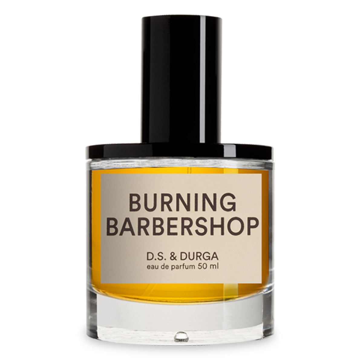 A bottle of Burning Barbershop Eau de Parfum by D.S. & Durga