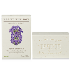 KOBO Heath Lavender Bar Plant the Box Soap (7 oz) #10089404 - 7 oz