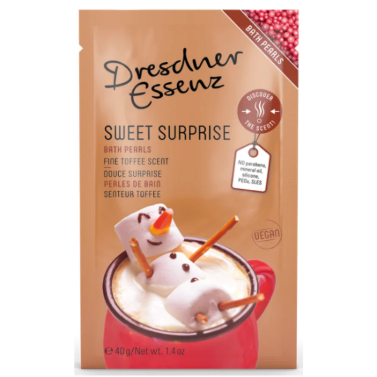 German Holiday Gifts - Dresdner Essenz Sweet Surprise Bath Pearls