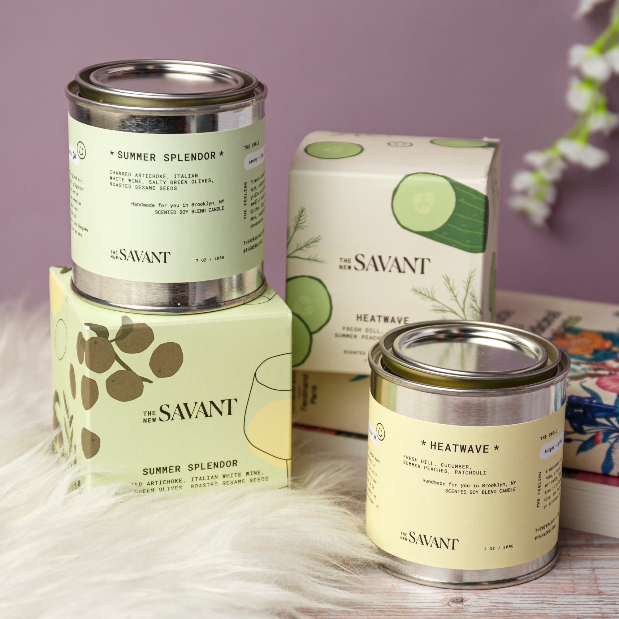 The New Savant Summer Candles