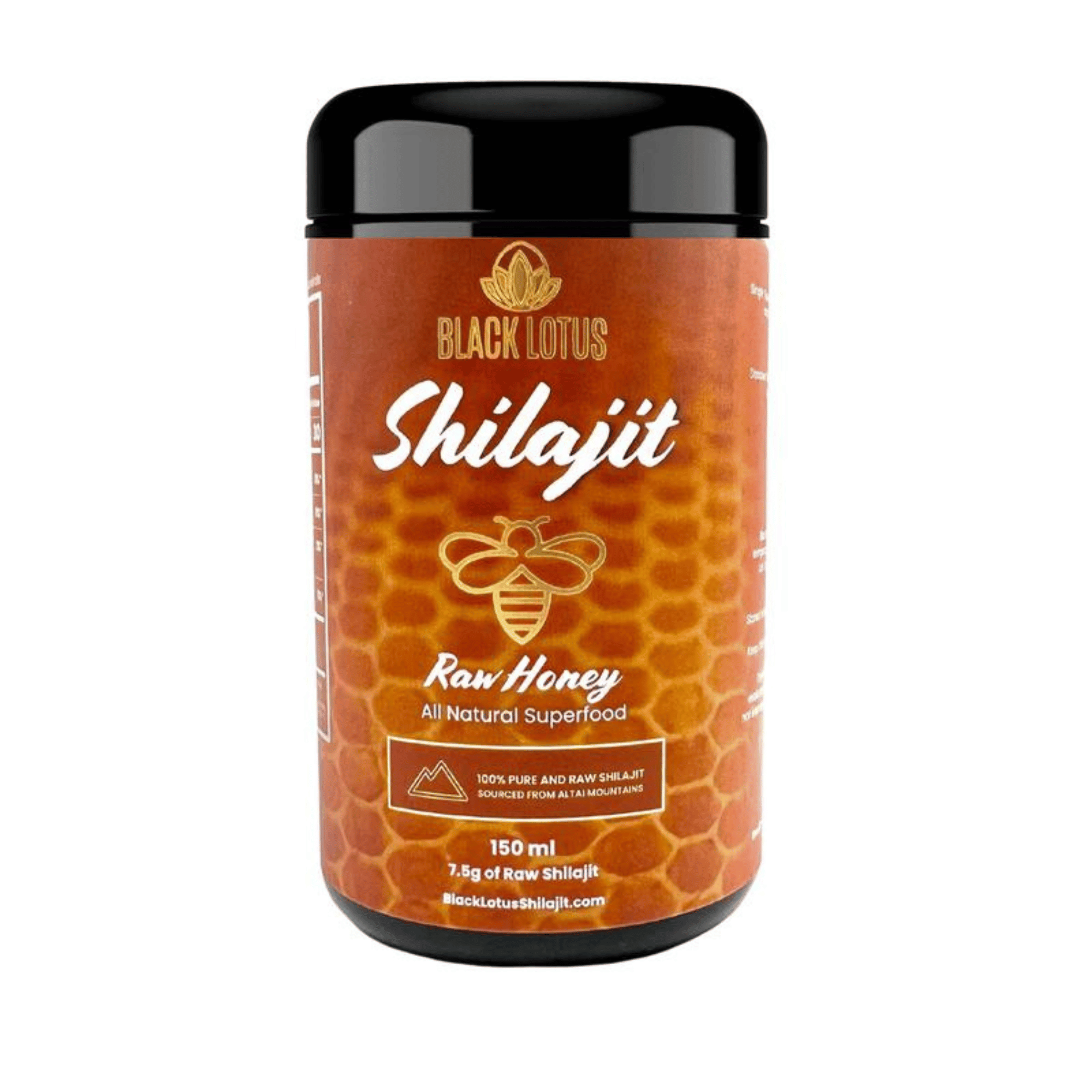 Black Lotus Shilajit Raw Honey (150 ml) #10087621 photo