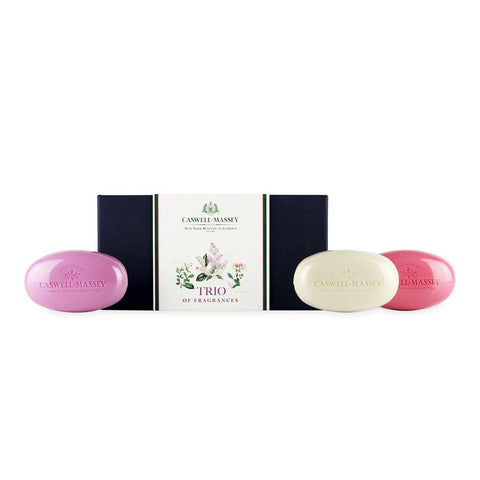 Caswell-Massey NYBG Trio of Florals Three Soap Set