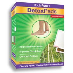 BodyPure Foot Detox Pads (10 count) #28110