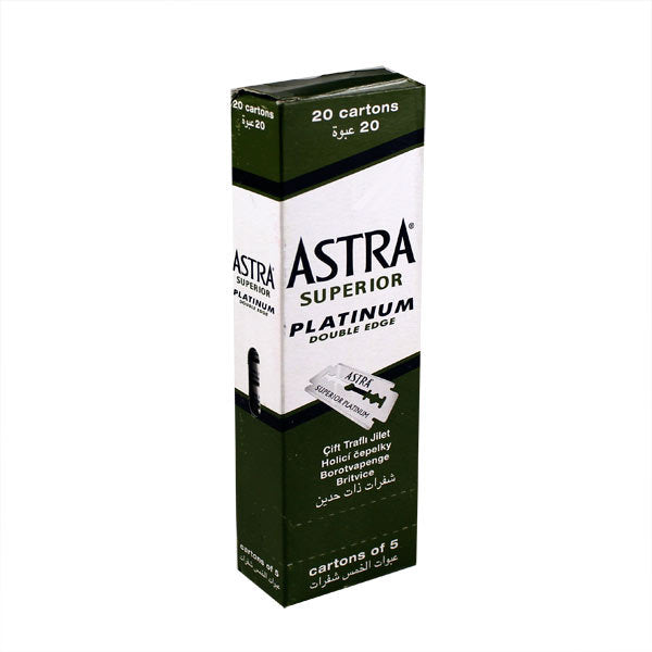 Astra Astra Platinum Double Edge Razor Blades - 100 pack (100 count) #10069707